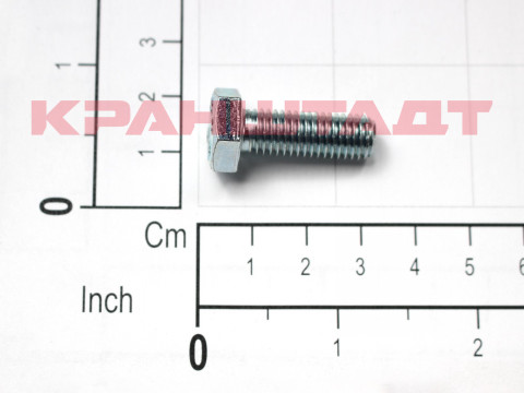 Винт шестигранный M8x25 8.8 A2F ISO 4017 30742799-1