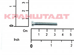 31809299 Винт с полукруглой головкой M4x30 4.8 A2F DIN 84