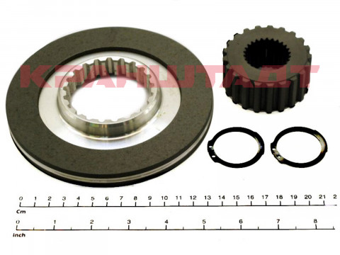 BRAKE DISC AND HUB N0005035-1