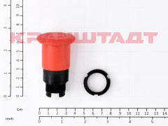 N0005513 MUSHROOM PUSH BUTTON