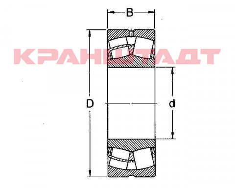 SPHERICAL ROLLER BEARING N0005606-1