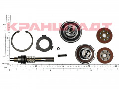 N0007021 GEAR SHAFT