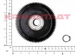N0008862 Колесная пара, приводная