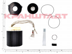 VT0009114 Крановый электродвигатель