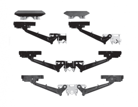 Основание токосъёмника  KDST 30 / KDST 120 (double arm) 153738-1