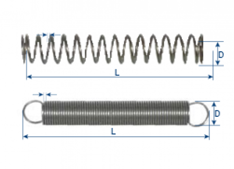 Пружины для токосъёмников ZF 2 153515-1