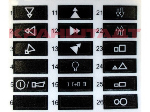 SYMBOL PLATE 52285624-1