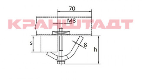 GIRDER CLIP 52294059-1