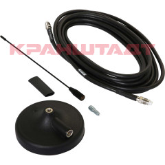 AA020031 Магнитная антенна с кабелем, 410–470 МГц, Mini-Crimp, и адаптер, 4 м