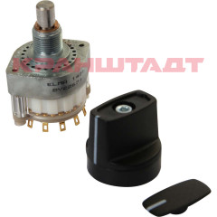 IE320015 Поворотный переключатель 2x6, M12
